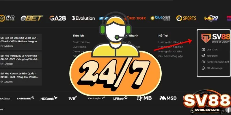 Bô phận chăm sóc khách hàng chăm sóc 24/7