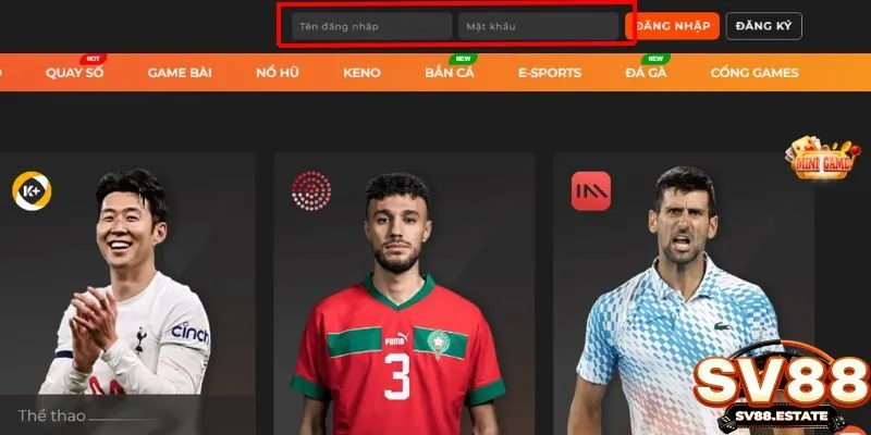 Cách đăng nhập SV88 đơn giản nhất